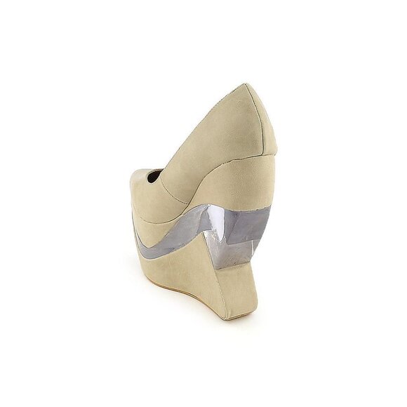 PRECISE  FIERCE ANGLES WEDGE DRESS SHOE - Picture 3 of 6